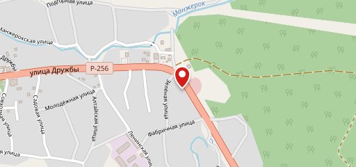 Синюха на карте