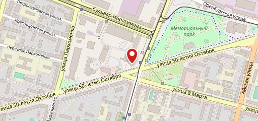 Сирийская шаурма на карте