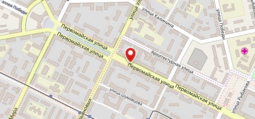 Сирийская шаурма на карте