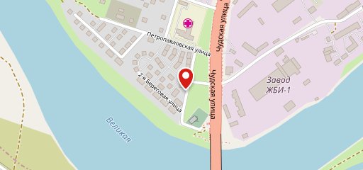 Петропавловский на карте