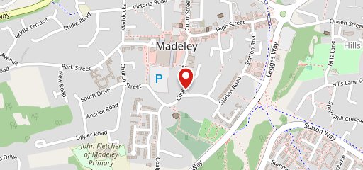 Six Bells, Madeley на карте
