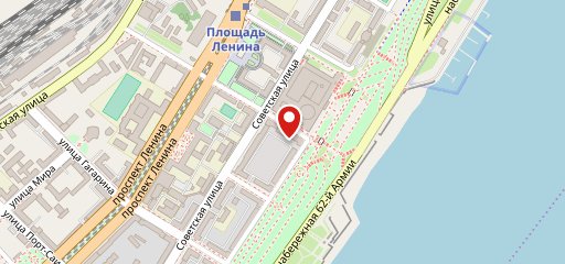 Сиеста Кафетерий, кафе на карте