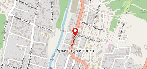 Скалка на карте