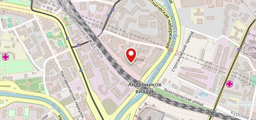 Скалка на карте