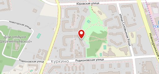 Скалка на карте