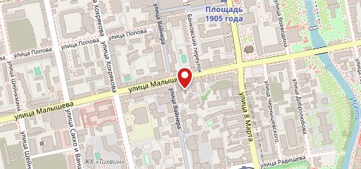 Скалка на карте