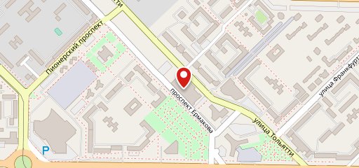 Скатерть-самобранка, сеть ресторанов быстрого обслуживания на карте
