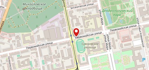 Скороед на карте