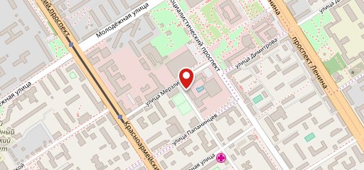 Сковородовна на карте
