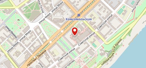 Скромно на карте