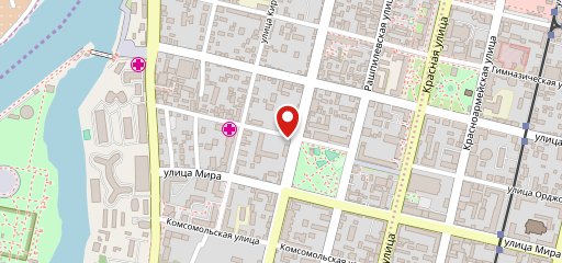 Сквер на карте