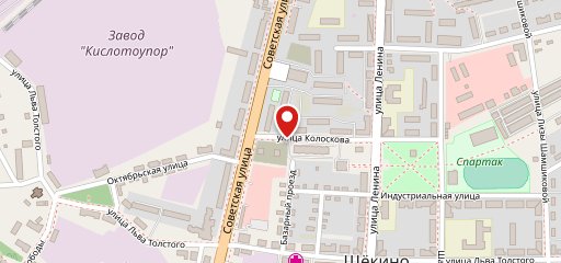 Сквер на карте