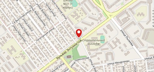 Сквер на карте