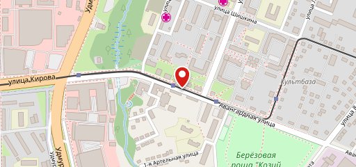 Сладкая булочка на карте