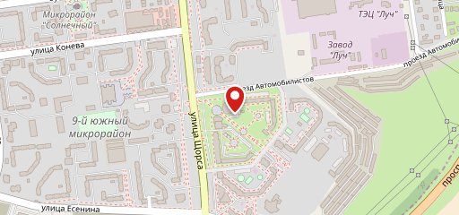 Сладкая мастерская на карте