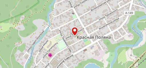 Сладкая Полянка на карте