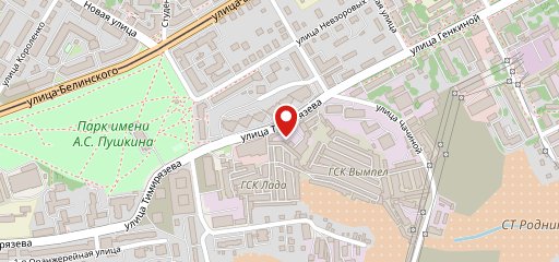Сладкий Горький на карте
