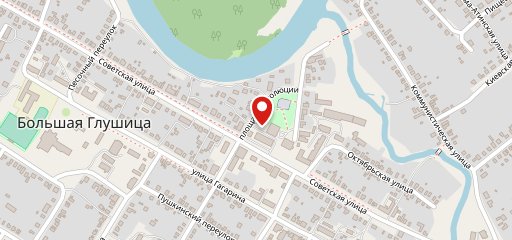 Сластёна на карте