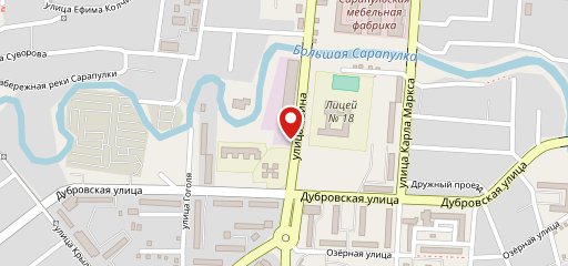 Сластёна на карте