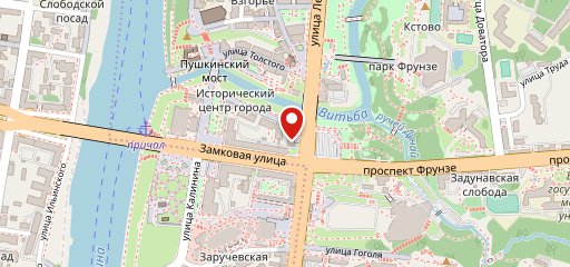 Славянское Кафе на карте