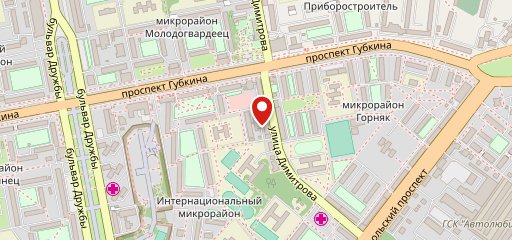 Славянка на карте
