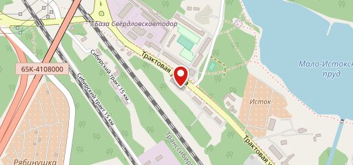 Славянка, Столовая на карте
