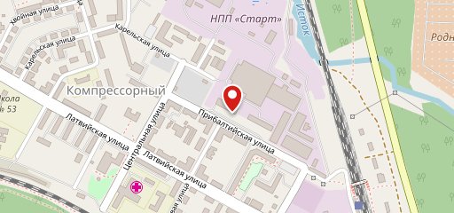 Славянка, Столовая на карте