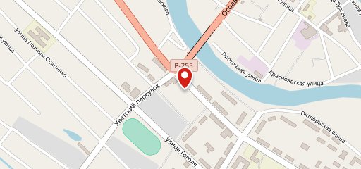 Славянская на карте