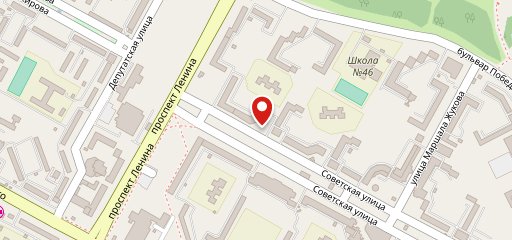 Славянский на карте