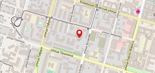 Служба доставки еды “Mama Luba” на карте