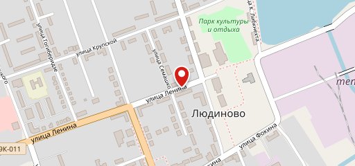 Служба доставки "Хочу Есть" на карте