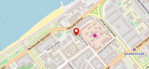 Служба обеспечения общественного питания Столовая на карте