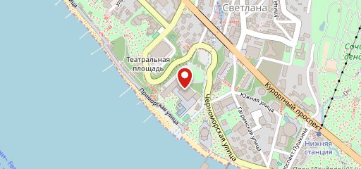 Служебная столовая на карте