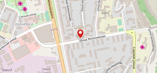 СМАК, пиццерия на карте
