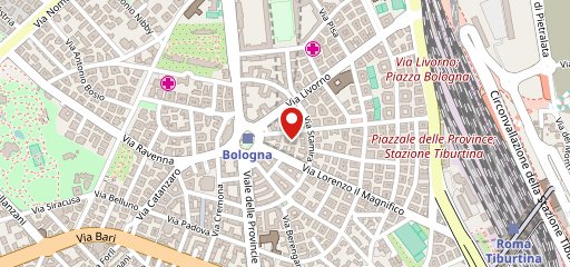 Smash Tag - Roma Piazza Bologna на карте