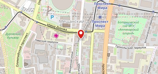 Кафе Щепкина на карте