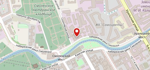 Smolenka dinner на карте