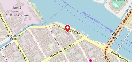 Смольнинский хлебозавод на карте