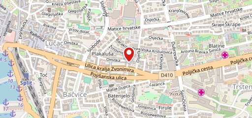Smoothie Bar Split на карте