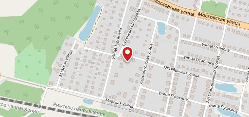 Снегирек на карте