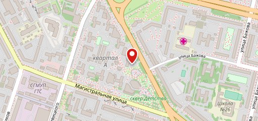Снек-бар на карте