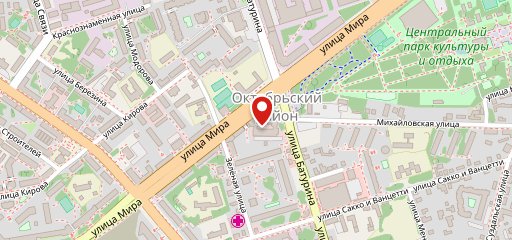 Снэк бар на карте