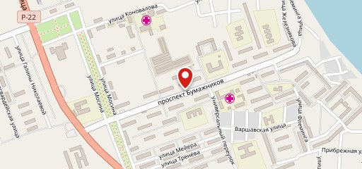 Снежинка на карте