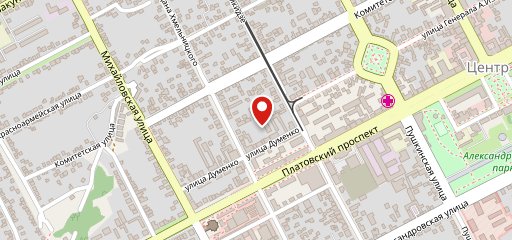 Снежинка на карте