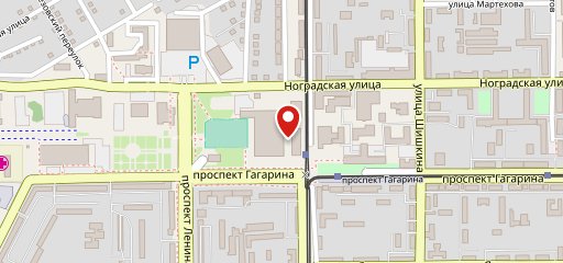 Снежинка на карте