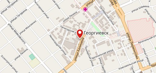 Снежинка на карте