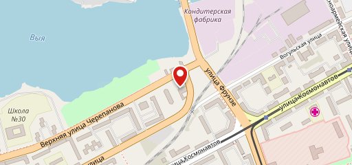 Соболь на карте