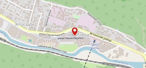 Сочи на карте