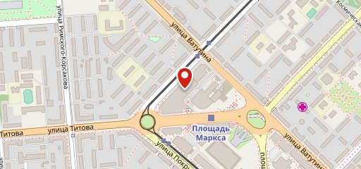 Сочи на карте