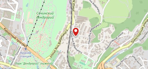 Сочи Обед на карте